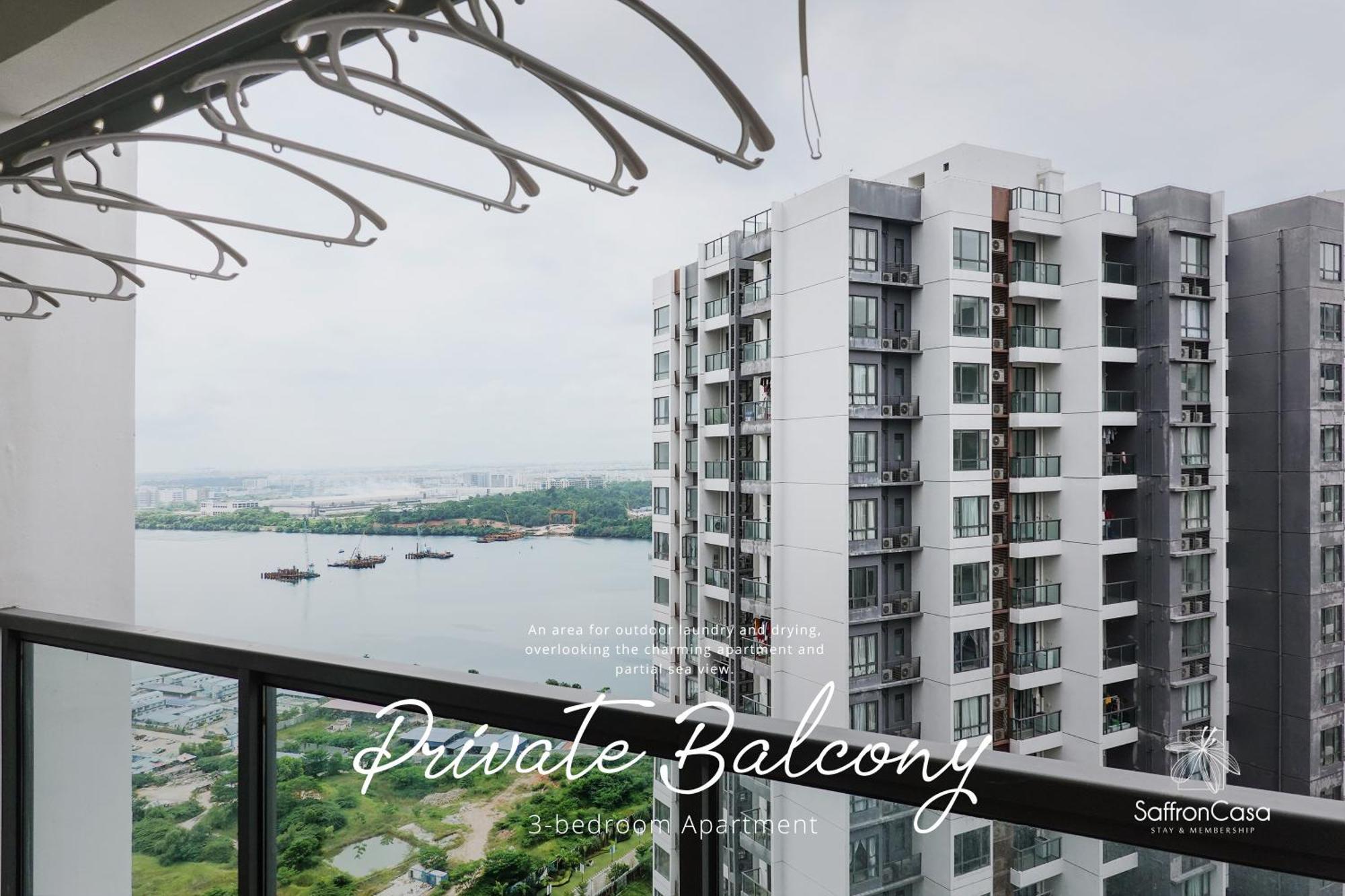 Appartamento SaffronCasa JB Johor Bahru Esterno foto